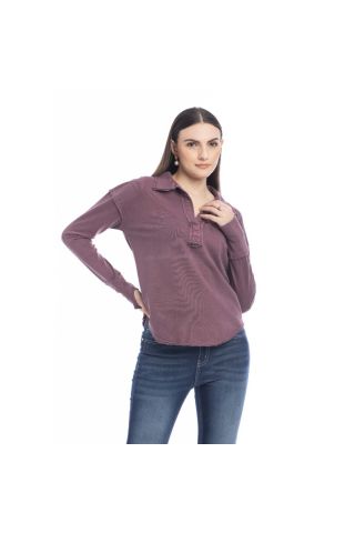 Amani Collared Top