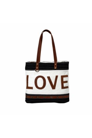 Letters of Love  Tote Bag