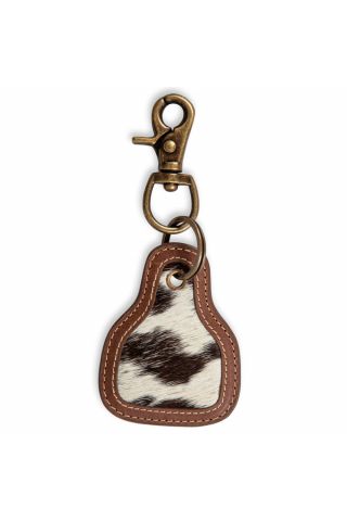 Pony Brook Key Fob in Black & White