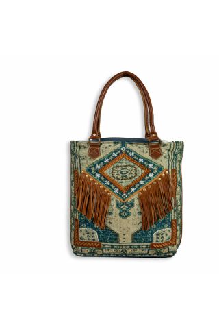 Angelica Accent Tote Bag