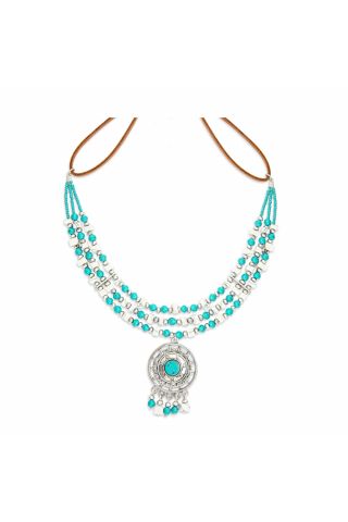 Song of the Southwest Layered Medallion Necklace