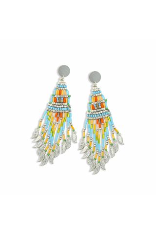 Morning’s Tapestry Beaded Earrings