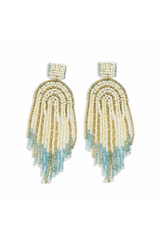 The Flow of Life Beaded Earrings