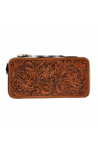 Tilly Bluff Rectangle Hair-on Hide Jewelry Box