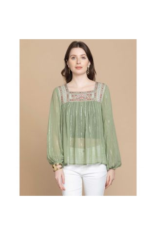Tammilyn Embroidered Top