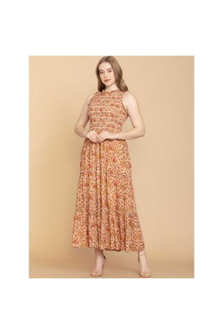 Bohera Nikki Reyn Paisley Ruffle Dress