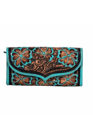 Flower Crest Ridge Wallet