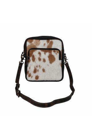 Silver Mine Leather & Hairon Bag