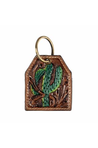 Classic Saguaro Cactus Key Fob