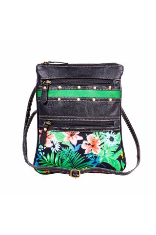 Marianna Floral Leather Bag