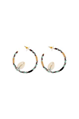 Earth Treasures Hoop Earrings