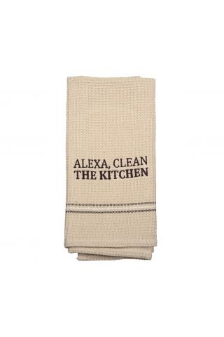 CLEAN THE KITCHEN DISH TOWEL "SET OF 2"