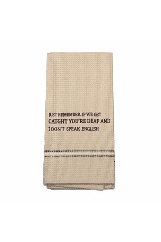 JUST REMEMBER DISH TOWEL "SET OF 2"