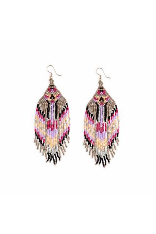 De la Dia Beaded Earrings