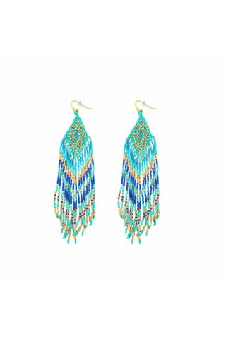 Waterfall Beaded Earrings