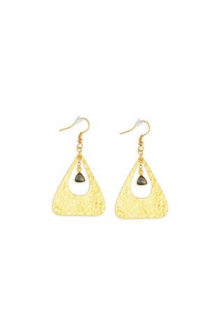 Holly Avenue Labrodorite Stone Earrings