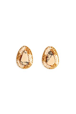 Millington Drive Beaded Studs Earrings