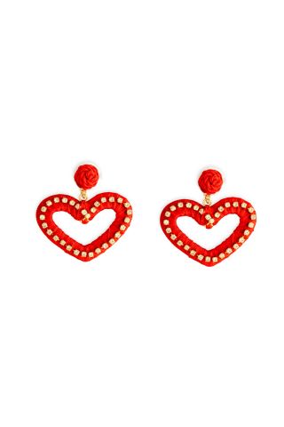 I Love You Heart Earrings