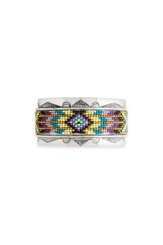 Geyser Draw Beaded Bracelet