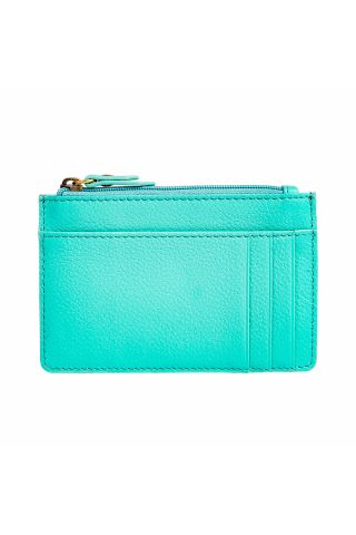 Foothill Creek Double Credit Card Holder in Turqouise