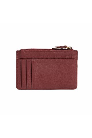 Foothill Creek Double Credit Card Holder in Brown