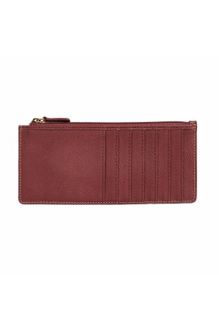 Foothill Creek Long Credit Card Holder in Brown