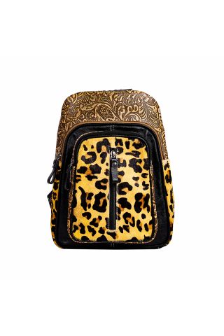 Jaguar Trail Hand-tooled Fanny Pack Bag