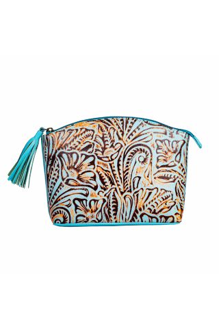 Clarendon Pouch in Turquoise