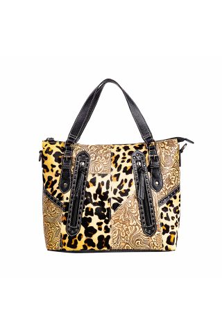 Jaguar Trail Hairon & Leather Bag