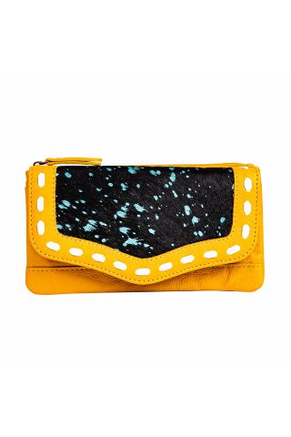 Skyviews Wallet in Yellow