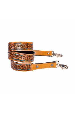 Mika Falls Hand-tooled Leather Strap