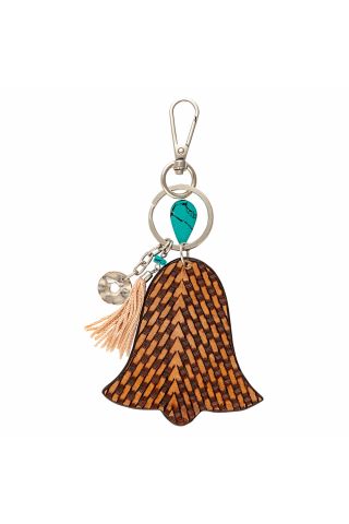 Monikka Bell Hand-tooled Key Fob & Bag Charm