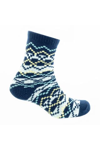 Sokker Blue Patterned Socks