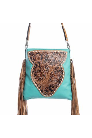 Terra Donna Concealed-Carry Bag in Turquoise