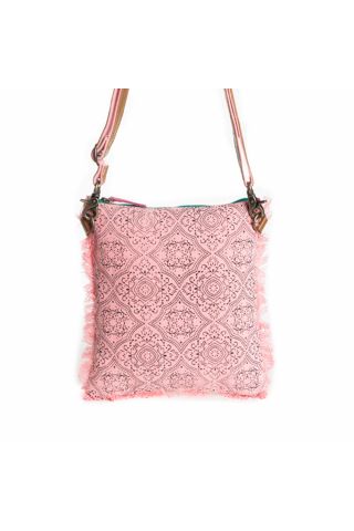 Triple Fork Ranch  Crosbbody Bag in Rose