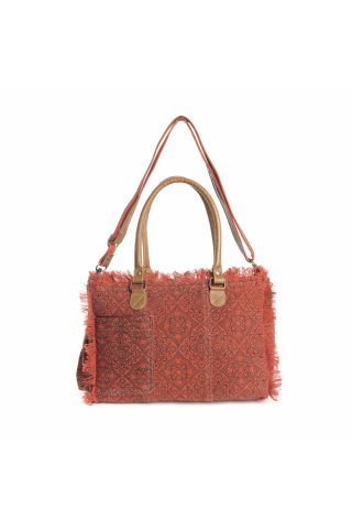 Triple Fork Ranch  Tote Bag in Scarlet