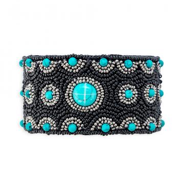 Corsikka Beaded Cuff Bracelet