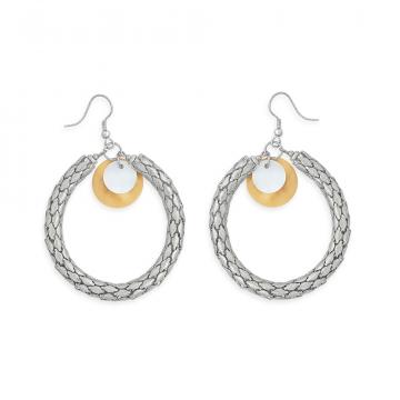 Las Dosas Hoop Earrings