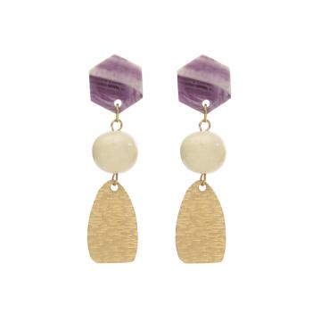 Amethyst Wind Earrings