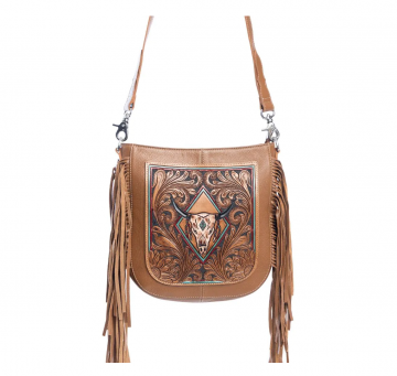 Spring Creek Hand-Tooled Bag