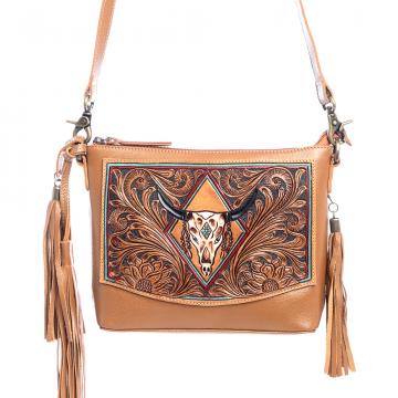 Tonopah Trail Hand-Tooled Bag