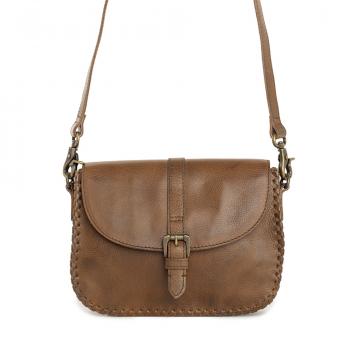 Summerset Vista Leather bag in Bourbon