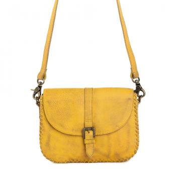 Summerset Vista Leather bag in Sunrise Yellow