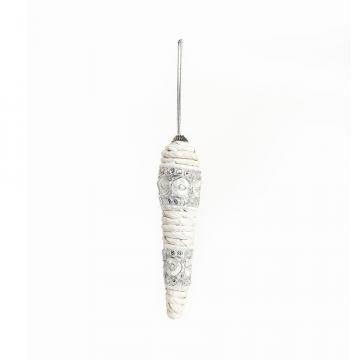 Woven Holiday Dream Icicle Ornament