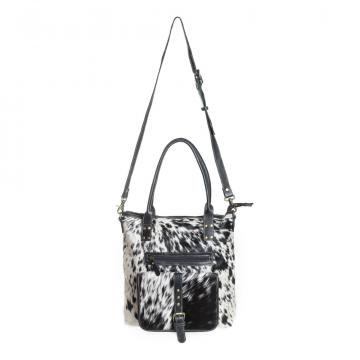 Mesa Maverick Tote Bag in Black & White