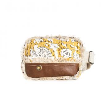 Golden Prairie Leaf Fannypack bag