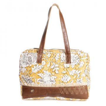 Golden Prairie Leaf Traveller Bag