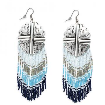 Eagle Falls Beaded Earrings 