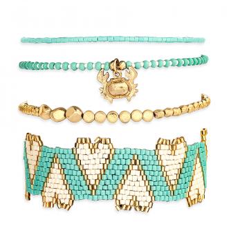 Love Unbounded Bracelet in Teal