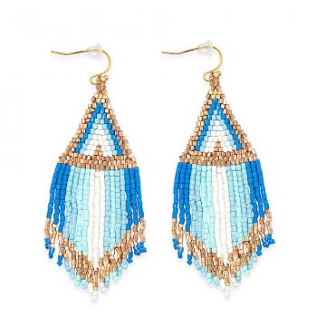 Claridad Earrings in Blue